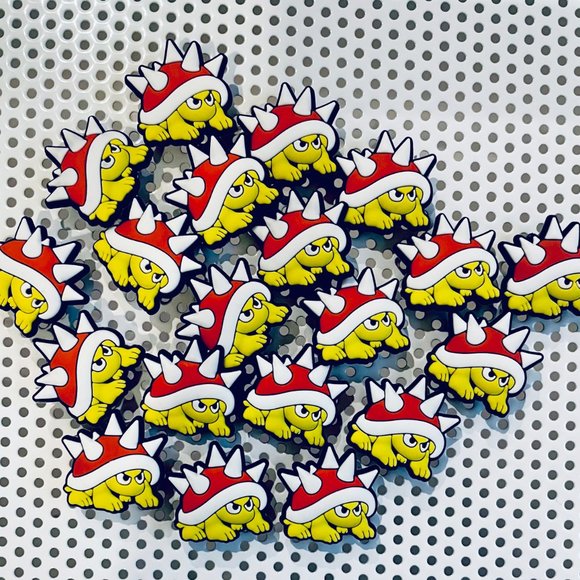 Lot of 20 Super Mario Character Shoe Charms + FREE Gift w/ALL orders (HYB018-20) - Picture 1 of 2